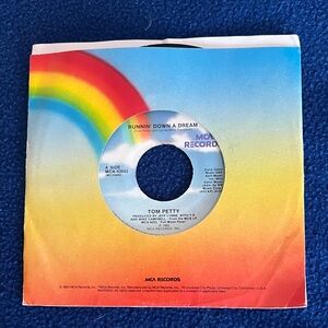 Tom Petty Vinyl 45 Record 1989, vintage.